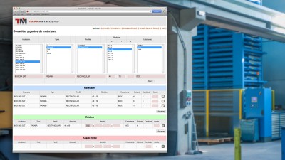 Gestión almacén Tecnic Metal·listes I